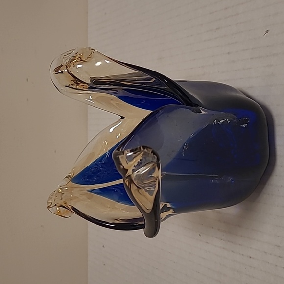 NWT White Cristal Murano Style Vase From Italy - Picture 3 of 16